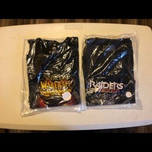 Pair of World  of Warcraft  new shirts